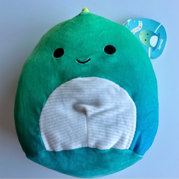 Squishmallows 8" Jarrell the Ombre Blue Green Dinosaur Prehistoric Squad NWT - Picture 1 of 4